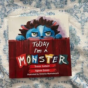 Today I'm a Monster Children's Book